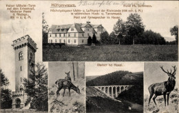 Delcampe - CPA Hüttgeswasen Allenbach Rheinland Pfalz, Kaiser Wilhelm-Turm, Erbeskopf, Viadukt Bei Hoxel - Sonstige & Ohne Zuordnung