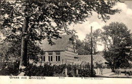 Delcampe - CPA Brockhöfe Wriedel In Der Lüneburger Heide, Schule, Geschäftshaus H. Dahlburg - Sonstige & Ohne Zuordnung