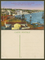 Delcampe - Turkey Old Postcard Constantinople Palais Imperial De Dolma Bagtche Palace Boats - Non Classés