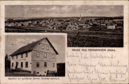 Delcampe - CPA Frankenheim In Der Rhön, Gasthof Zur Goldenen Sonne, Gottlieb Schmuk - Sonstige & Ohne Zuordnung