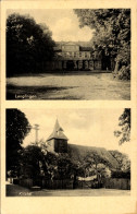Delcampe - CPA Langlingen Niedersachsen, Kirche, Teilansicht - Sonstige & Ohne Zuordnung