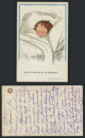 Delcampe - Comic, Don't Wake Me Up, I'm Dreaming 1912 Old Postcard - Non Classés
