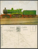 Delcampe - G.N.R. Express Passenger Engine N.65. Locomotive Train Railway Rail Old Postcard - Non Classés