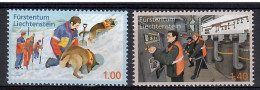 Delcampe - Liechtenstein 2013 Mi 1665-1666 MNH (ZE1 LCH1665-1666) - Hunde