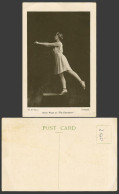 Delcampe - British Dancer Emily Diana Watts As The Charioteer Old Real Photo Postcard No. 4 - Actores