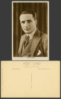 Delcampe - Scottish Actor John Stuart British Silent Films In 1920s Old Real Photo Postcard - Actores