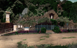 Delcampe - 4542  Cpsm  CLOUANGE : Grotte Notre Dame De Lourdes ; Carte Photo Couleur écrite !! - Sonstige & Ohne Zuordnung