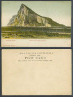 Delcampe - Gibraltar Old Colour U.B. Postcard Rock From Santa Barbara Panorama General View - Gibraltar