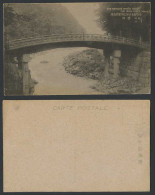 Delcampe - Japan Old Postcard The Shinkyo Bridge Over River Daiya Nikko Sacred Bridge 日光 神橋 - Altri & Non Classificati