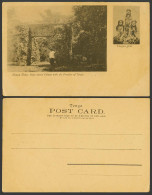 Delcampe - Tonga Tabu Old UB Postcard Holy Stones Cologa With Premier Of Tonga Tongan Girls - Non Classés