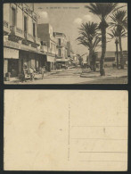 Delcampe - BIZERTE Old Postcard Rue D'Espagne Spanish Street Scene - Non Classés
