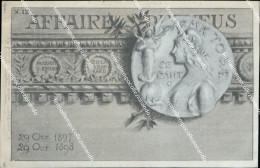 Delcampe - Ab734 Cartolina Militare Affaire Drayfus Arma Tose  France Francia - Regimente