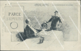Delcampe - Ab731 Cartolina Militare Affaire Drayfus La Confession D'henry  France Francia - Regimente