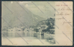 Delcampe - Como Argegno PIEGATA ABRASA Cartolina LQ2870 - Como
