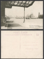 Delcampe - China Old Postcard Mukden Feng-Tien City From Railway Station HEWE Bldg. 奉天驛頭新市街 - China