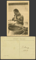 Delcampe - China Peking 1925 Old Postcard Mobile Kitchen Chinaman Chinese Food Seller Pekin - China