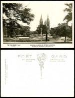 Delcampe - Adelaide Memorial Gardens St. Peter's Cathedral, Cross Of Sacrifice Old Postcard - Autres & Non Classés