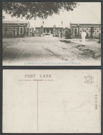 Delcampe - China Old Postcard Chan-Hai-Kwan French Military Barracks Gate Soldiers Chinaman - China