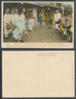 Delcampe - Japan Old Hand Tinted Postcard June Gion Festival, Rid Of Devil, Mikkoshi Spears - Altri & Non Classificati