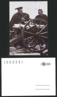 Delcampe - China Repro Postcard Chinaman Big Gun Cannon Cannonball Peking, Qing Dynasty Men - China