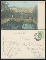 Delcampe - China 1905 Old Hand Tinted Postcard PORT ARTHUR Palace & Garden Of Governor Swan - China
