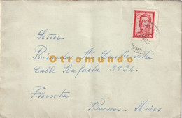Delcampe - ARGENTINA COVER AND LETTER LASKOWSKI FORMOSA 1970 A FLORESTA BUENOS AIRES - Oblitérés