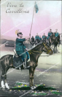 Delcampe - Ad726 Cartolina  Militare Viva La Cavalleria - Regimente