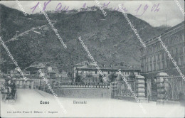 Delcampe - Ag764 Cartolina Como Brunate Inizio 900 - Como