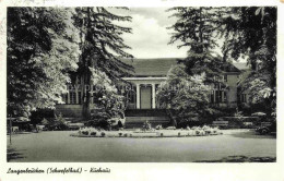 Delcampe - Langenbruecken Bad Schoenborn BW Kurhaus Schwefelbad Parkanlage Blumenbeet - Bad Schönborn