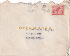 Delcampe - ARGENTINA COVER CLUB ATLETICO LOMAS CLUB INGLES LOMAS DE ZAMORA BUENOS AIRES 1961 A MAR DEL PLATA - Gebraucht