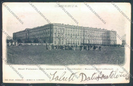 Delcampe - Caserta Città Militari GDF PIEGHINA Cartolina ZB3415 - Caserta