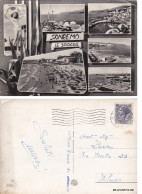 Delcampe - # SANREMO  : LE SPIAGGIA ..CON BAGNANTE "SUCCINTA"  1960 - Imperia