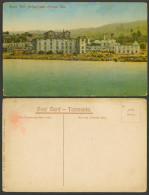Delcampe - Australia Tasmania Old Colour Postcard Port Arthur Ruins Nr Hobart Tas. Panorama - Autres & Non Classés