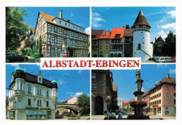 Delcampe - Ebingen Albstadt BW Fachwerkhaus Storchenturm Altstadt Marktplatz Brunnen - Albstadt