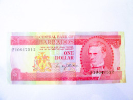 Delcampe - Barbados 1 Dollar 1973 Commemorative Banknote AUNC See Pictures - Barbades