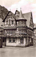 Delcampe - Bacharach Rheinland-Pfalz Weinhaus-Altes-Haus Fachwerk Erker Weinlokal - Bacharach