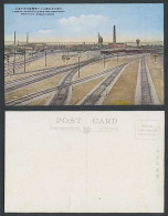 Delcampe - China 1934 Old Postcard Dairen Railway Plants From Nippon-Bashi Trains 大連日本橋上機關區 - China