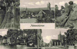 Delcampe - Ibbenbueren NRW Sommerrodelbahn Das-hockende-Weib Schwanenteich Marktstrasse Kir - Ibbenbüren