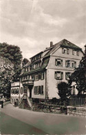 Delcampe - Unterdielbach Eberbach Heidelberg BW Gasthof-zur-Wolfsschlucht Fachwerk Balkon T - Eberbach