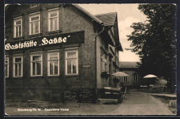 Delcampe - AK Geraberg /Thür. Wald, Gaststätte Hasse - Gera