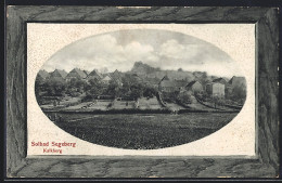 Delcampe - Präge-AK Bad Segeberg, Kalkberg, Passepartout - Bad Segeberg