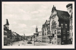 Delcampe - AK Werdau I. Sa., Markt Mit Rathaus - Werdau