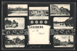Delcampe - AK Segeberg, Kurhaus, Seminar, Am Grossen See - Bad Segeberg