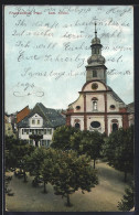 Delcampe - AK Frankenthal / Pfalz, Blick Auf Die Katholische Kirche - Frankenthal