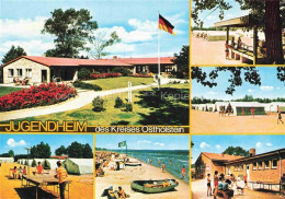 Delcampe - SCHARBEUTZ Ostseebad Jugendheim Des Kreise Ostholstein Teilansichten Strand - Scharbeutz