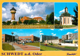 Delcampe - Schwedt Oder Wasserturm Turmhotel Berlischky Pavillon Uckermark Passagen - Schwedt