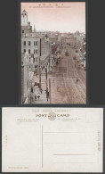 Delcampe - Japan Old Postcard St. Suehirocho Street Scene, Hakodate, TRAM Tramway Tramlines - Altri & Non Classificati