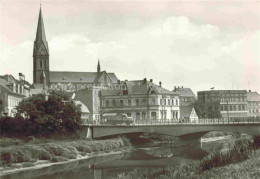 Delcampe - Stassfurt Sachsen-Anhalt Bodebruecke Marienkirche - Stassfurt
