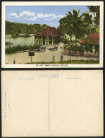 Delcampe - Ceylon Old Postcard KANDY LIBRARY Street, Bullock Carts - Sri Lanka (Ceylon)