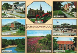 Delcampe - Schiermonnikoog Friesland NL Hotel Duinzicht Vita Maris Berkenplas Kerk Kobbedui - Otros & Sin Clasificación